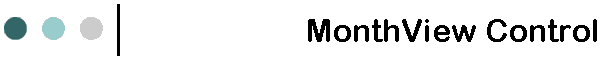 MonthView Control